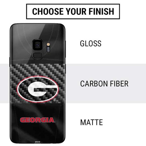 University of Georgia Black Jersey Galaxy S9 Skin